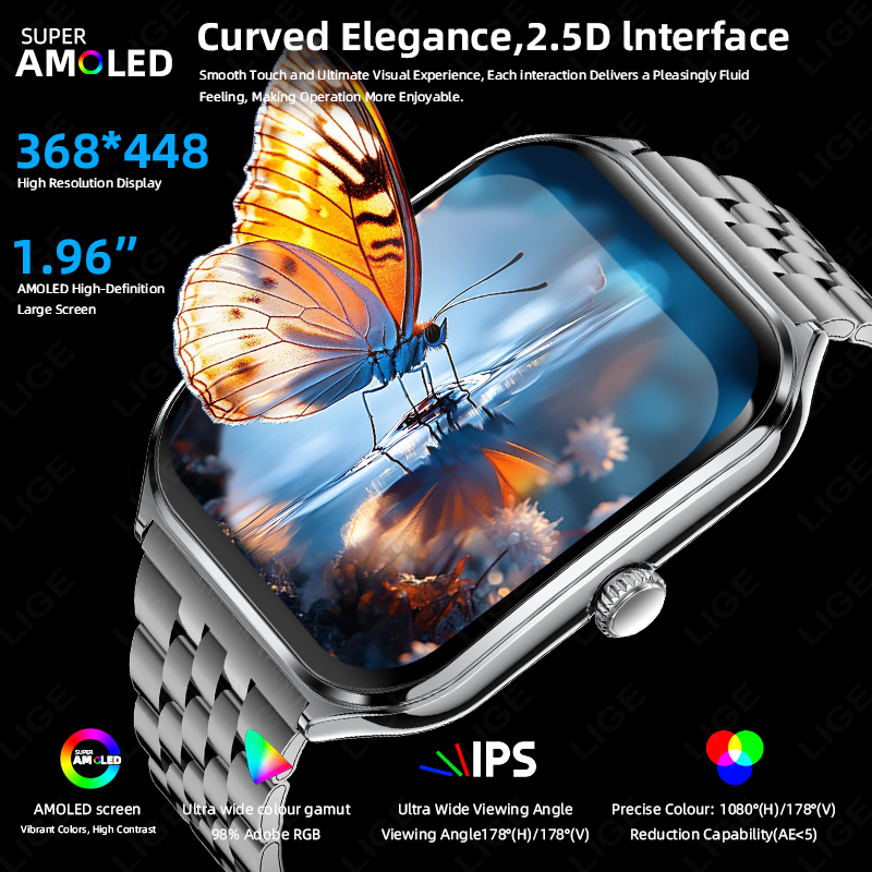 Relógio Inteligente Ultra-Fino - Smartwatch Slim Watches For Men avaliação e preço