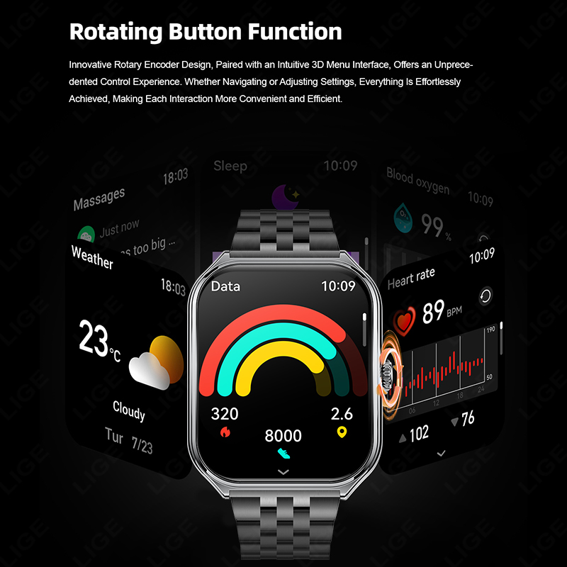 Relógio Inteligente Ultra-Fino - Smartwatch Slim Watches For Men avaliação e preço