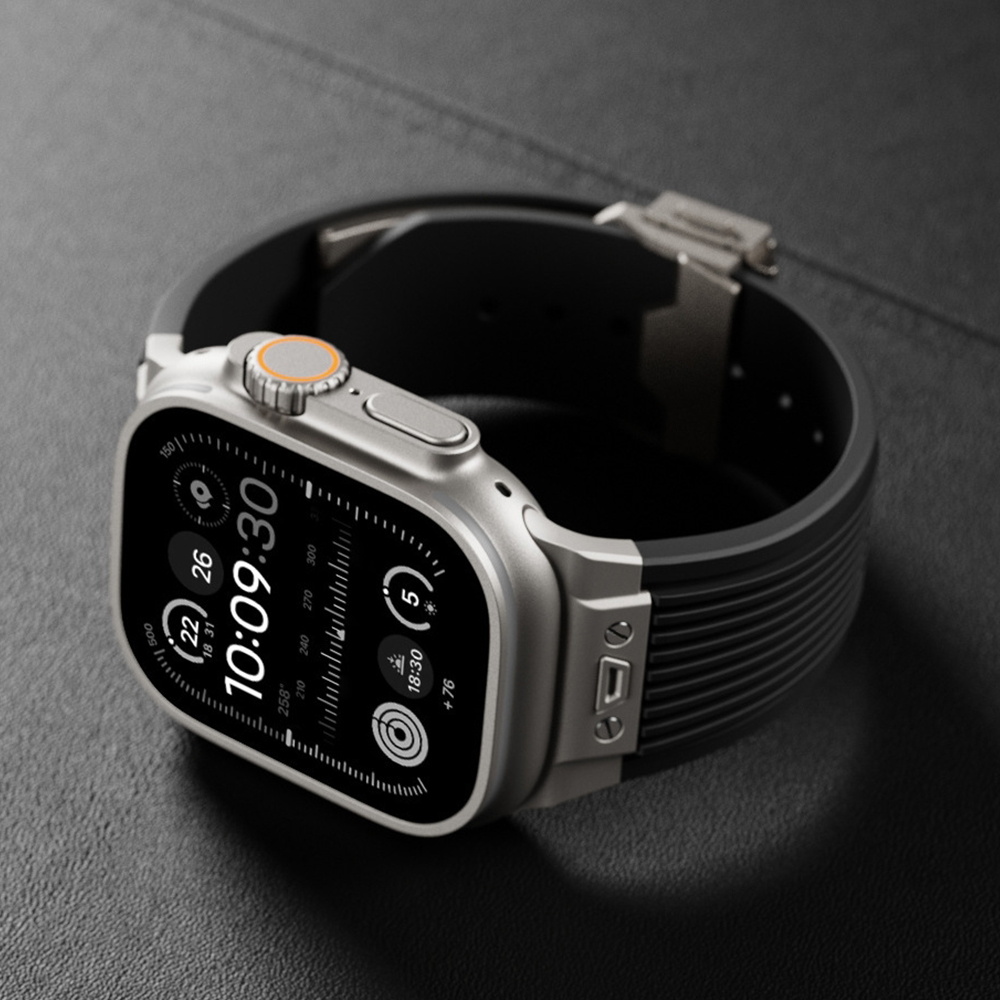 Pulseira de silicone para appl - Smartwatch Slim Watches For Men avaliação e preço