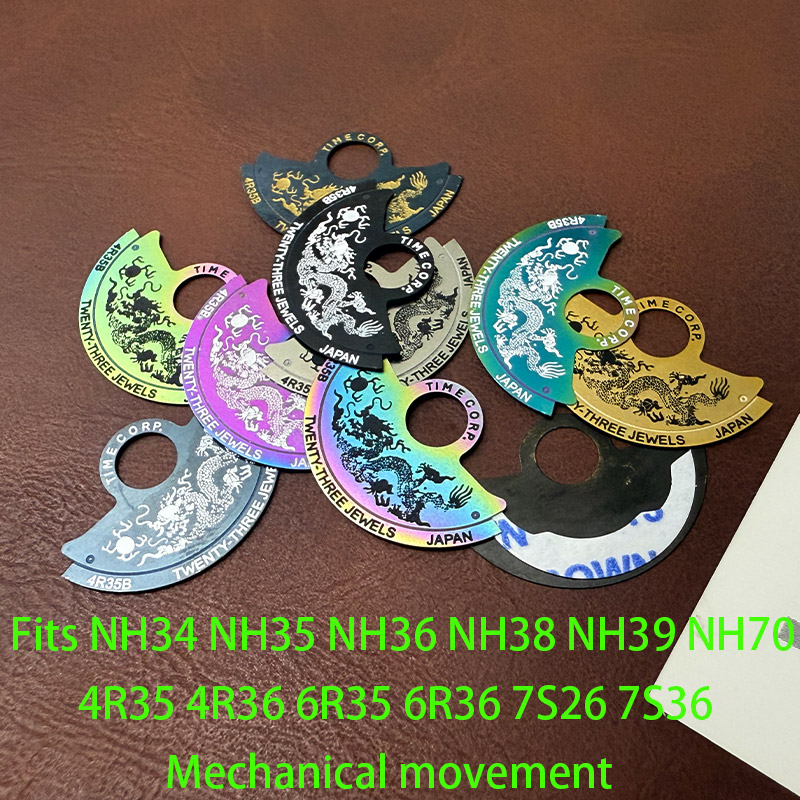 Nh35 nh36 dragão chinês automá - Watch Movement Rotor avaliação e preço
