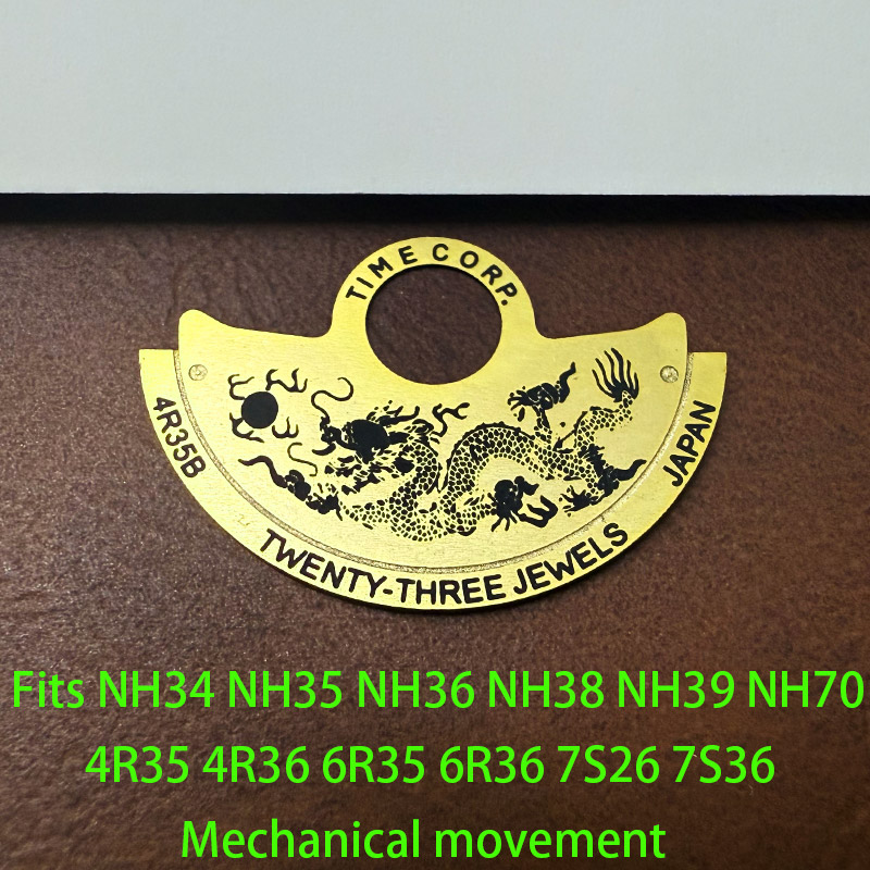 Nh35 nh36 dragão chinês automá - Watch Movement Rotor avaliação e preço