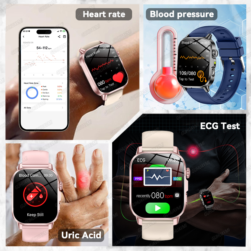 GUHUAVMI 2026 Novo Smartwatch  - Smartwatch Health Watches avaliação e preço