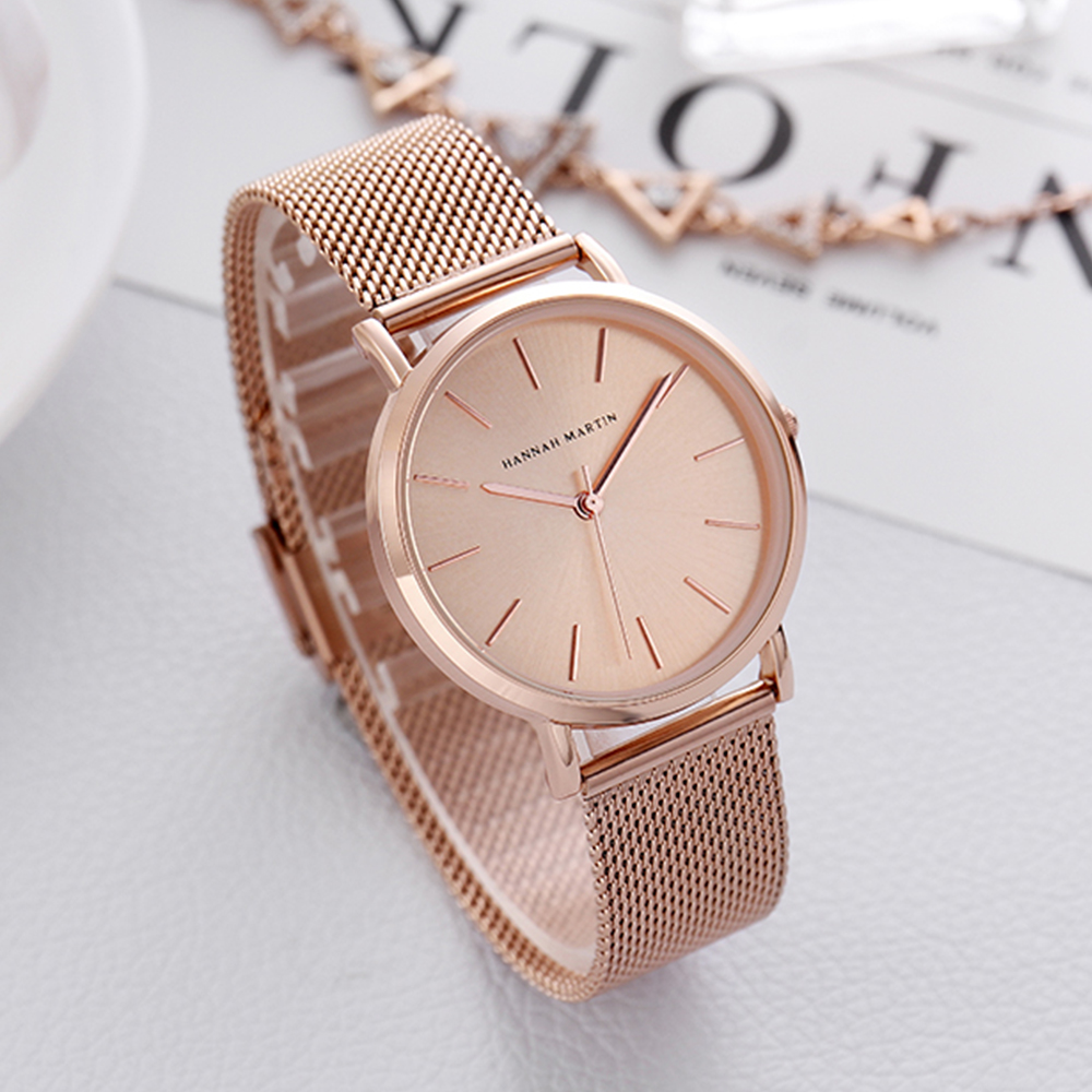 Hannah martin marca superior r - Minimalist Thin Watch avaliação e preço