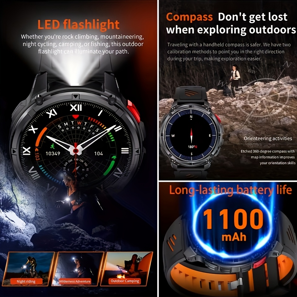 Novo Smartwatch T-REX3 Ultra c - Hybrid Smartwatch avaliação e preço