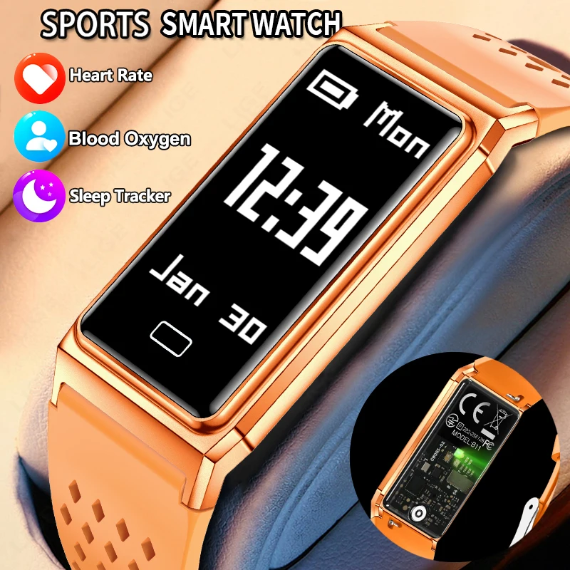 LIGE Nova Pulseira Inteligente - Smartwatch Slim Watches For Men avaliação e preço