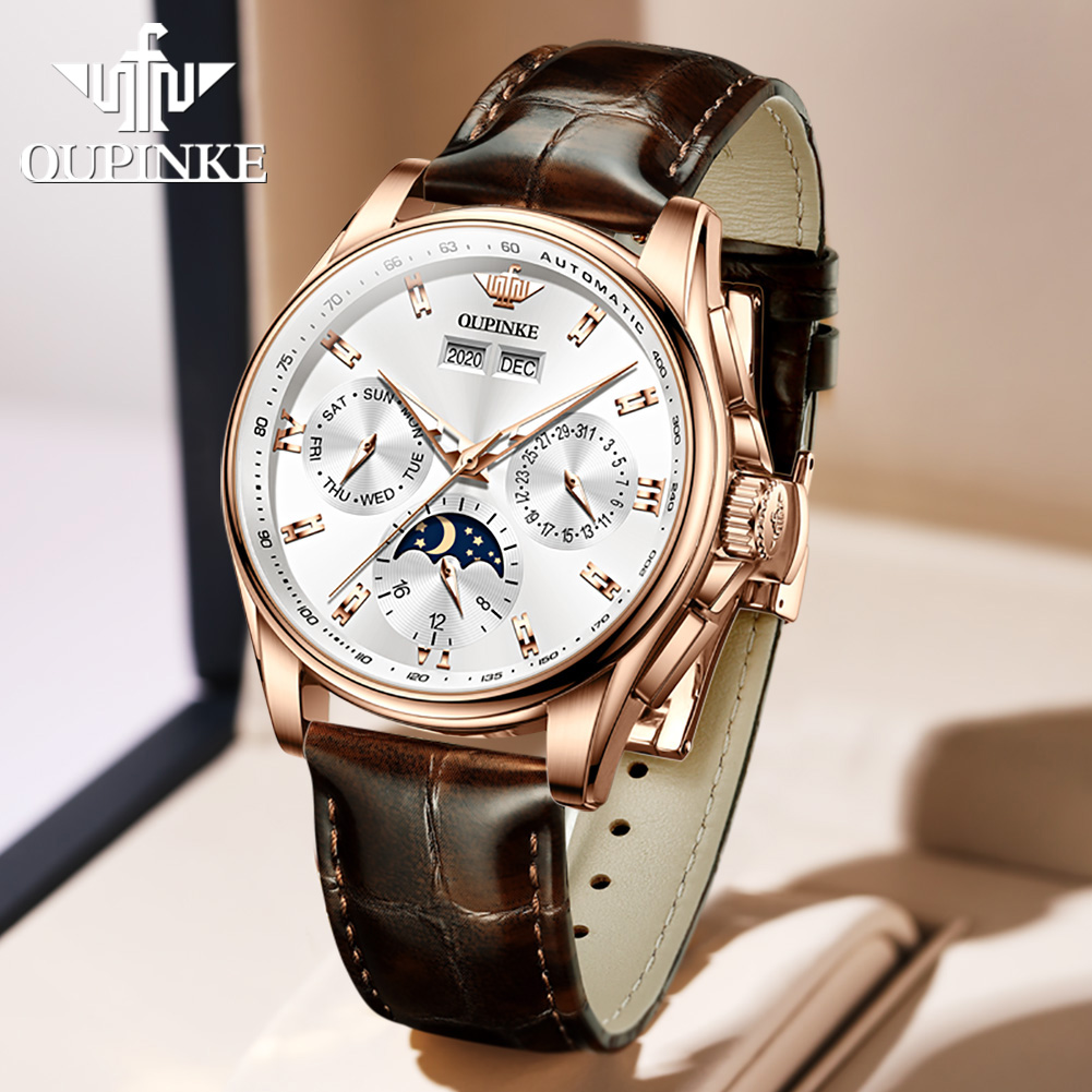 Oupinke relógios masculinos te - Anti-Magnetic Watch avaliação e preço
