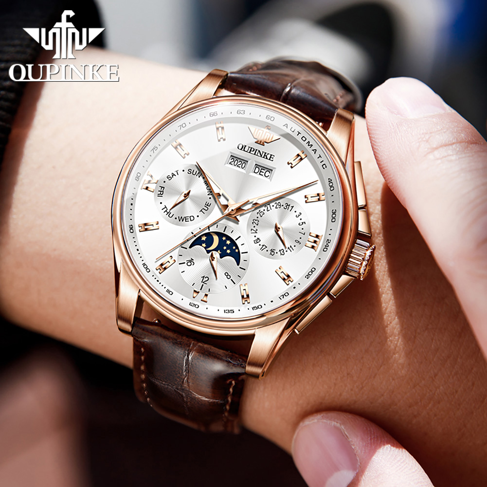 Oupinke relógios masculinos te - Anti-Magnetic Watch avaliação e preço