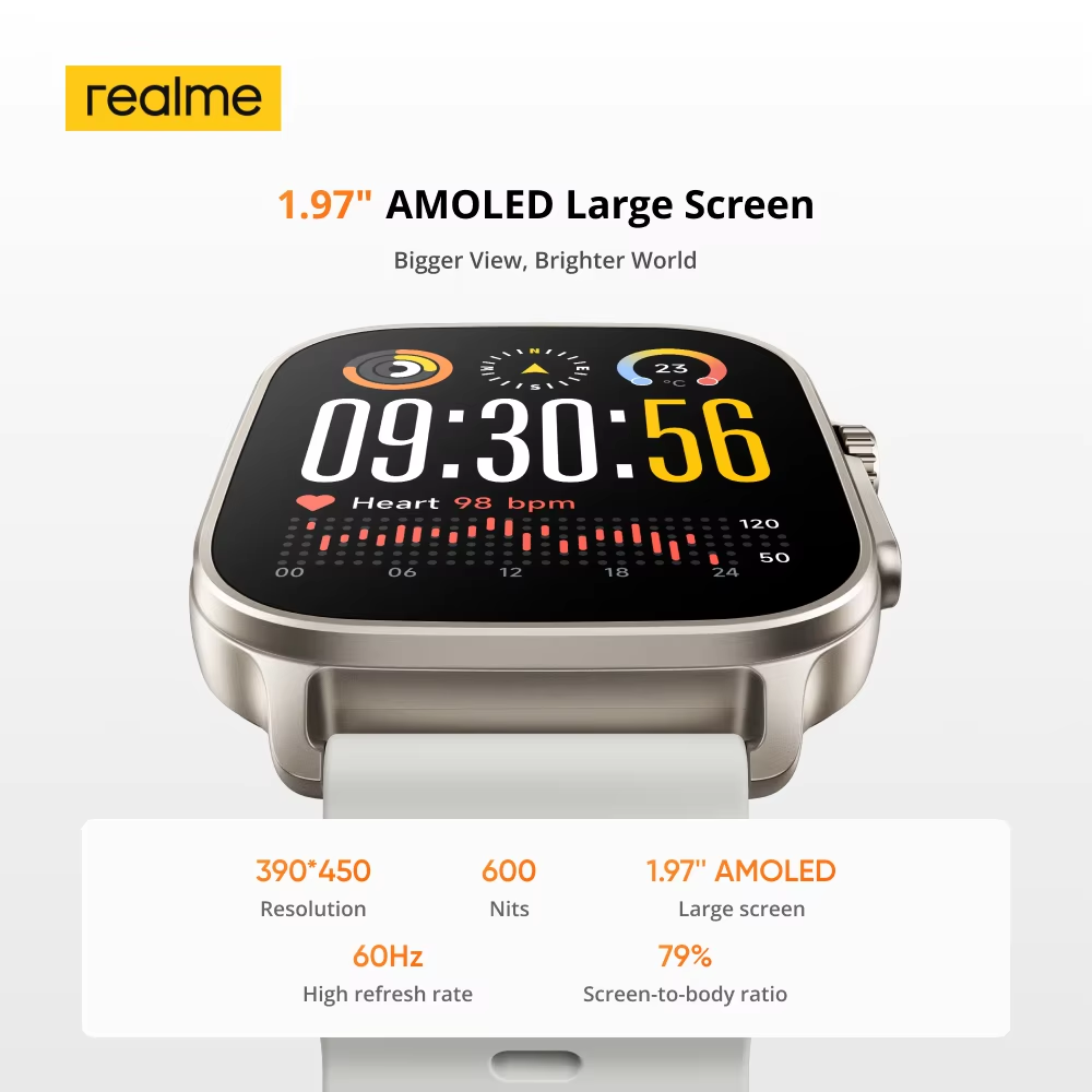 Versão global realme watch 5 1 - Hybrid Smartwatch avaliação e preço