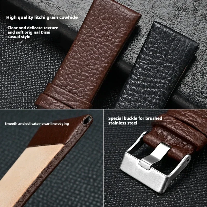 Pulseira de couro genuíno 22mm - Diesel Watches Smartwatch avaliação e preço