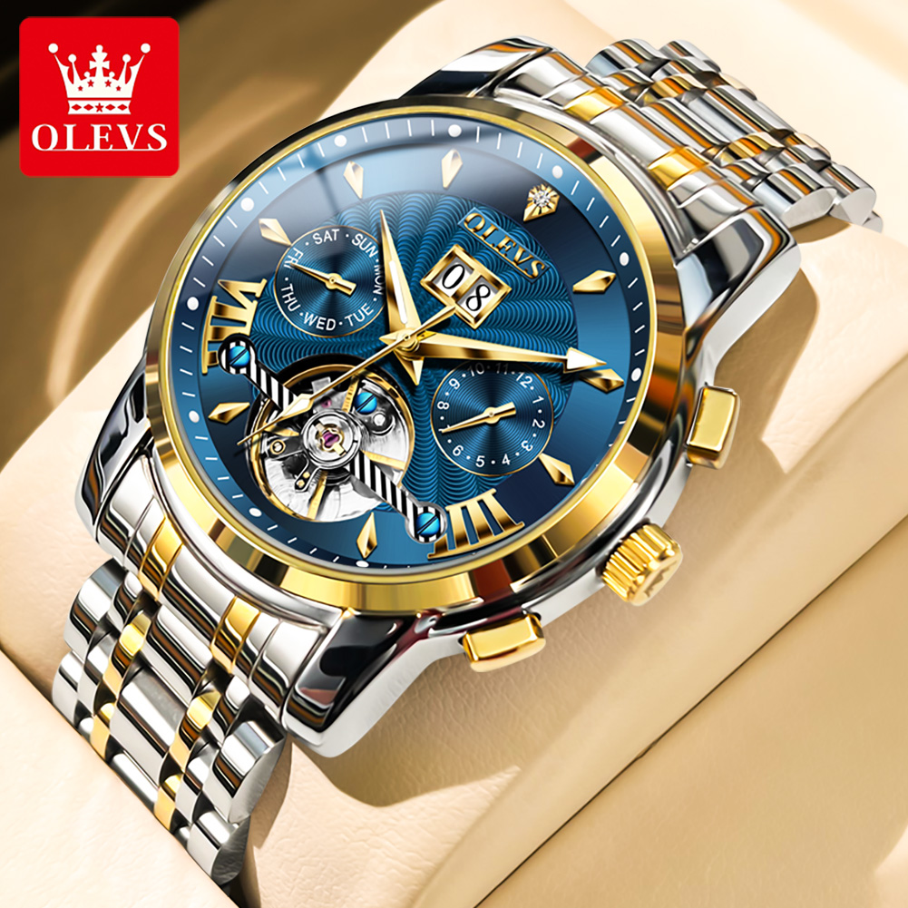 Olevs relógios masculinos de l - Anti-Magnetic Watch avaliação e preço