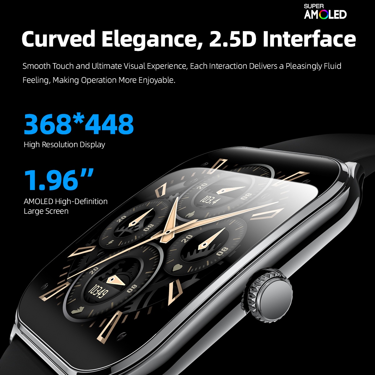 Moda ultra-fino amoled smartwa - Smartwatch Slim Watches For Men avaliação e preço