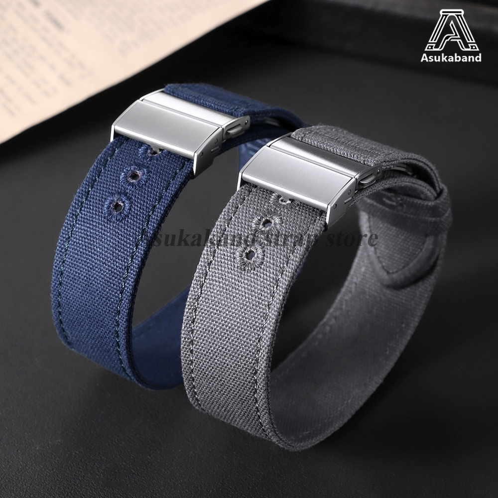 Pulseira de Nylon de 20mm 22mm - Smartwatch Casio Watches For Men avaliação e preço