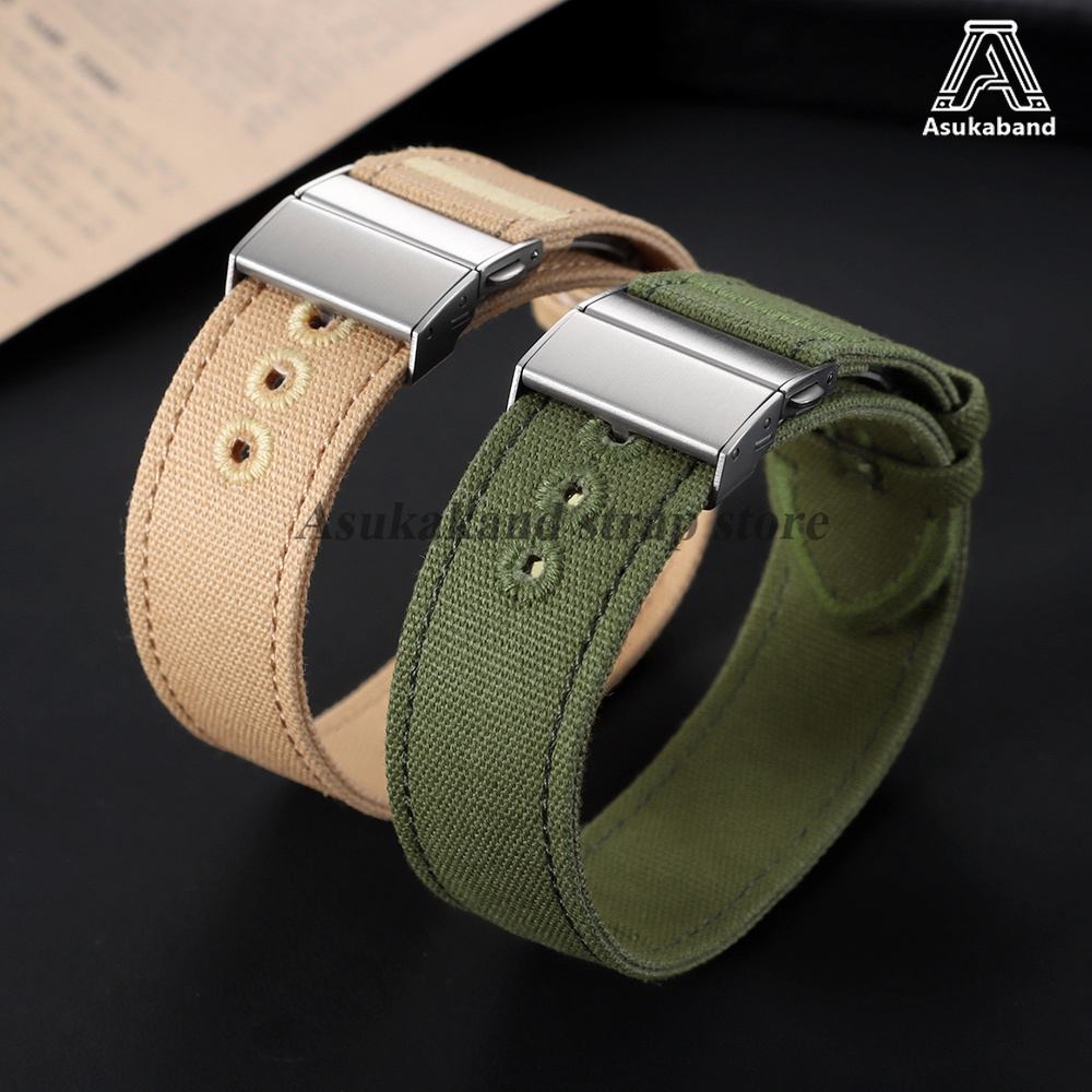 Pulseira de Nylon de 20mm 22mm - Smartwatch Casio Watches For Men avaliação e preço