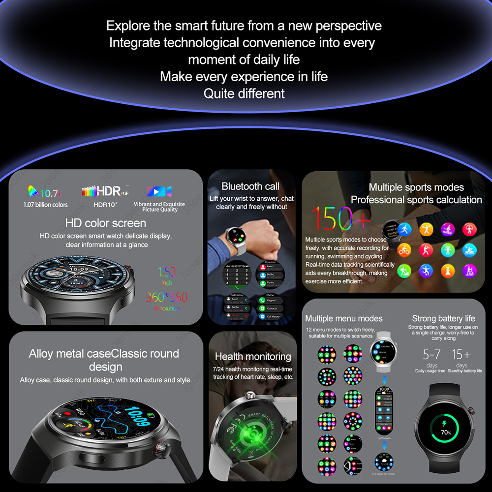 Novo Smartwatch 5 Pro 2026 com - Hybrid Smartwatch avaliação e preço