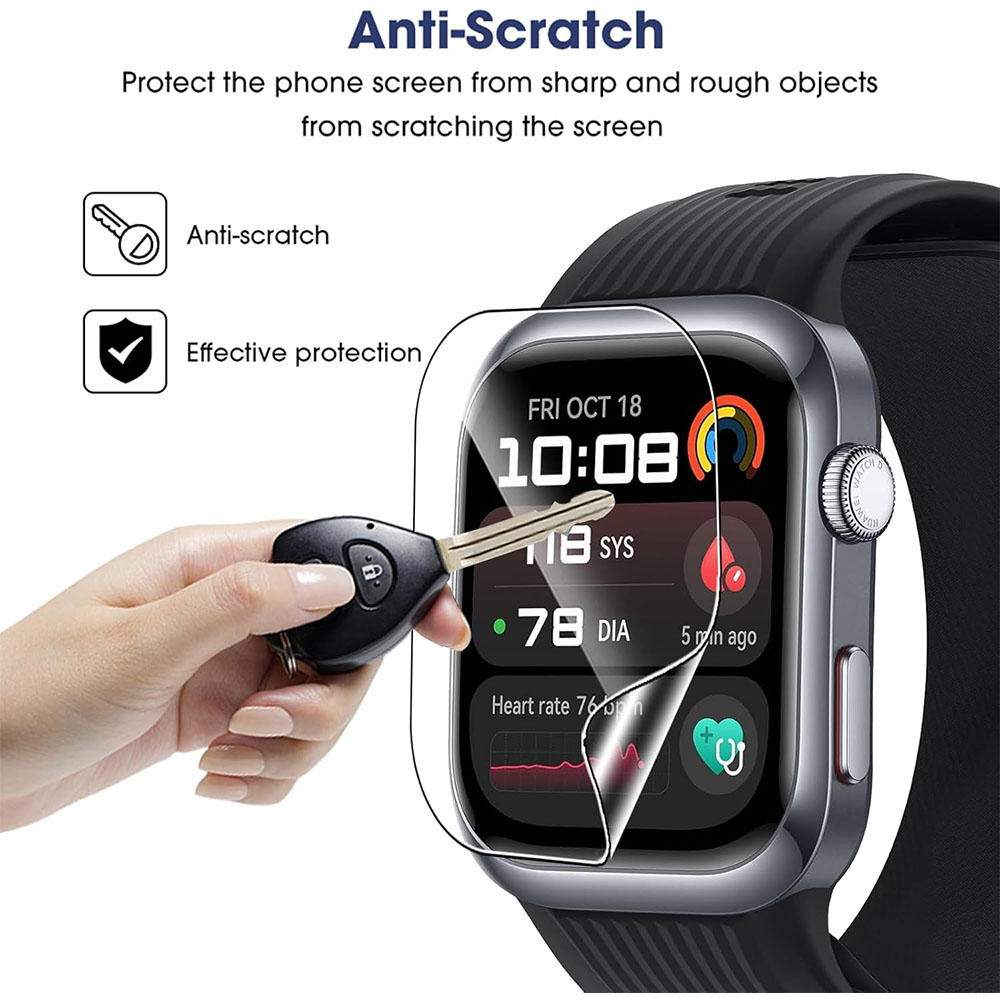 3 pçs tpu filmes de hidrogel p - Smartwatch Watch Huawei avaliação e preço