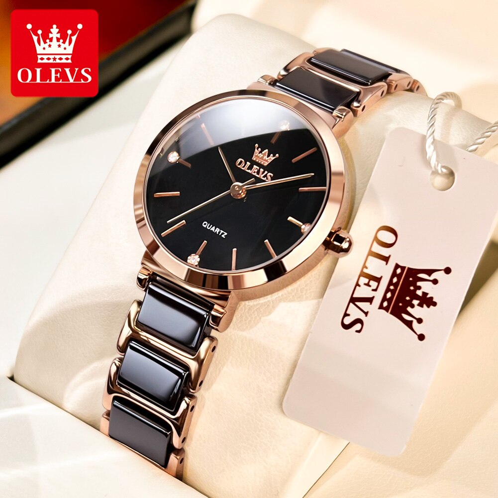 OLEVS-Relógio De Pulso De Quar - Minimalist Thin Watch avaliação e preço