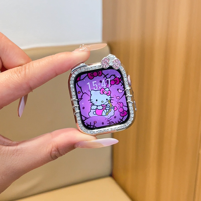 Bonito kitty cat caso para hua - Smartwatch Watch Huawei avaliação e preço